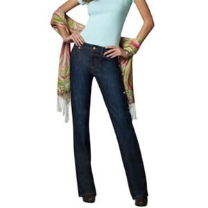 Lilly Pulitzer Main Line Fit Dark Blue Jean Size 4